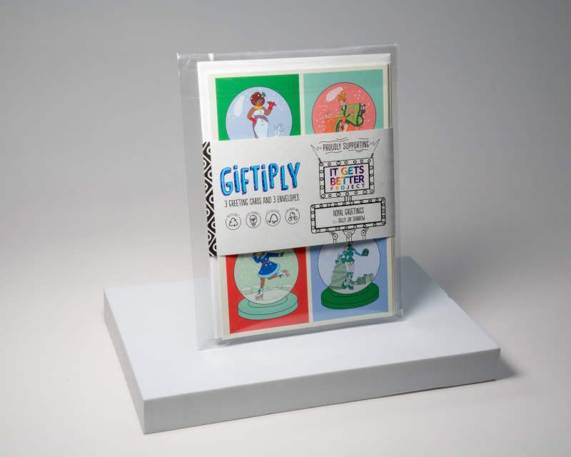 greeting cards in a kit
