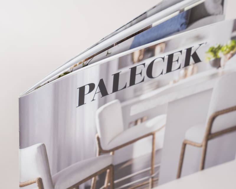 saddle stitch close up