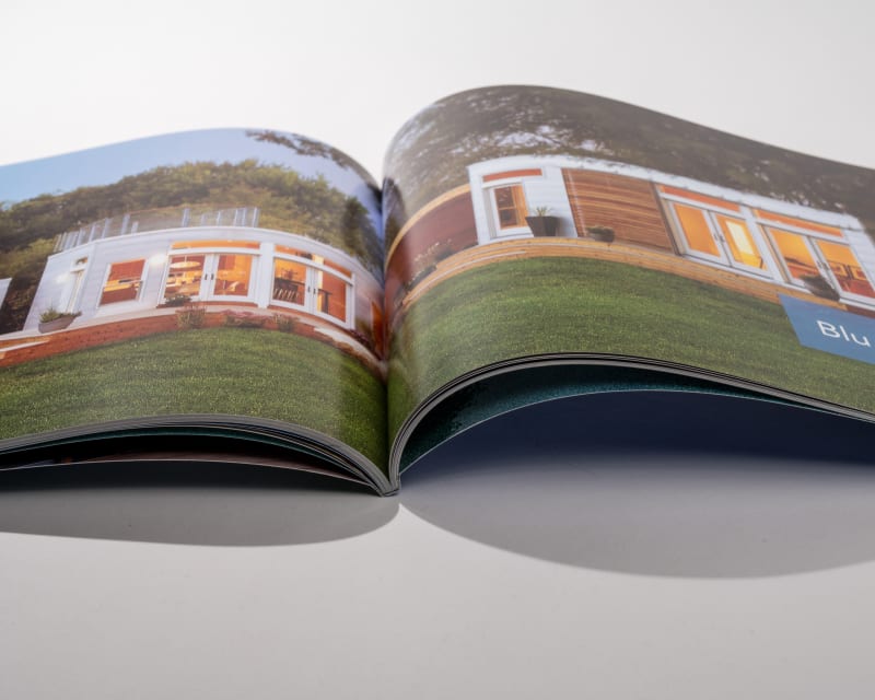 period bound booklet open