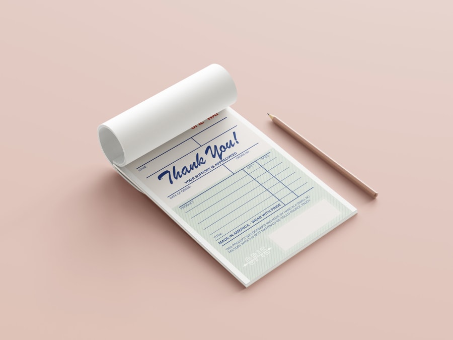 Custom Restaurant Notepad — photo 1