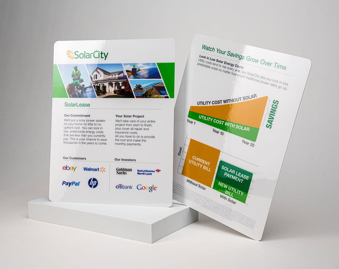 Custom Real Estate Sell Sheet Printing Greenerprinter