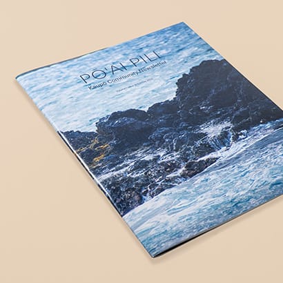 Saddle-stitched Kaupo community newsletter