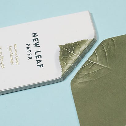 Custom Shape Business Card