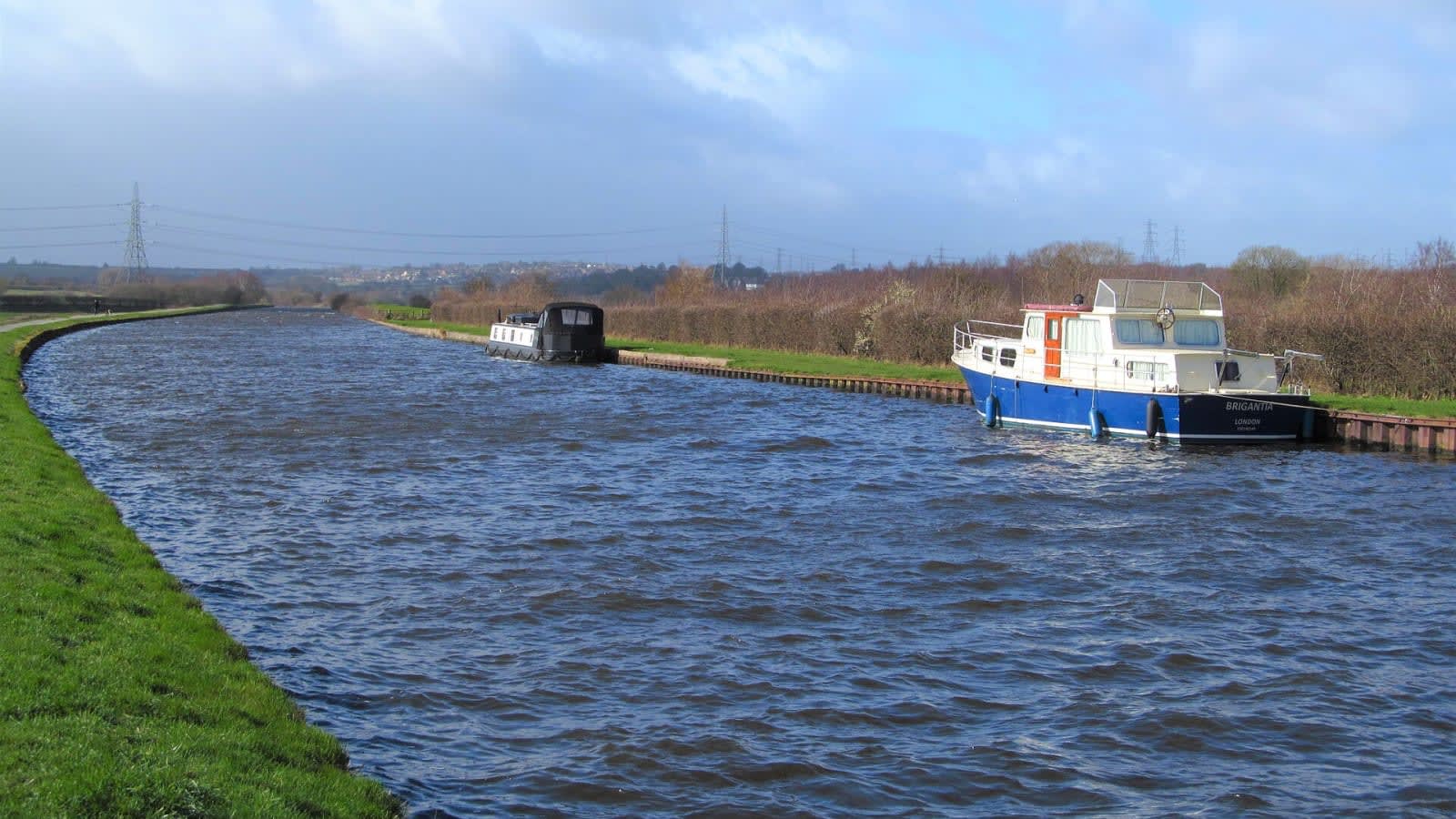 choppy ocean waters under a grey sky (file image)