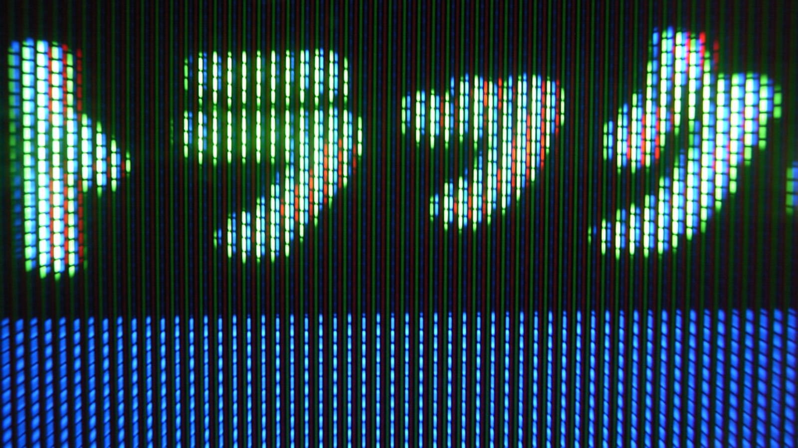 flat screen television displaying streaming platform logos (file image)