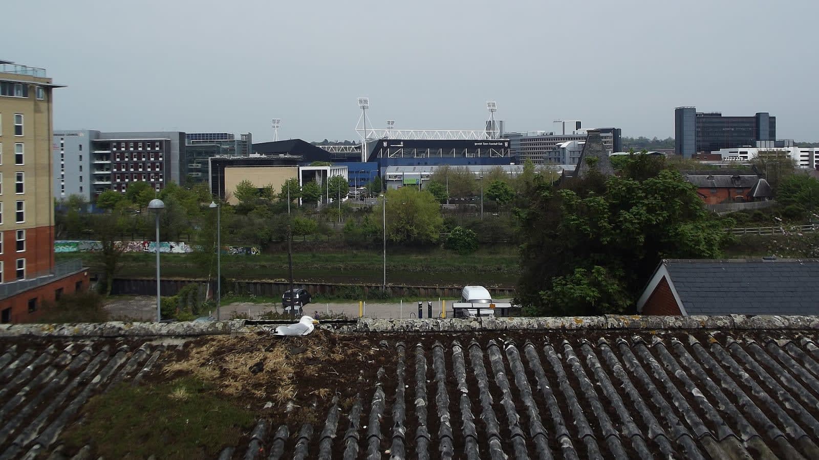 portman road stadium during a sunny afternoon match (file image)
