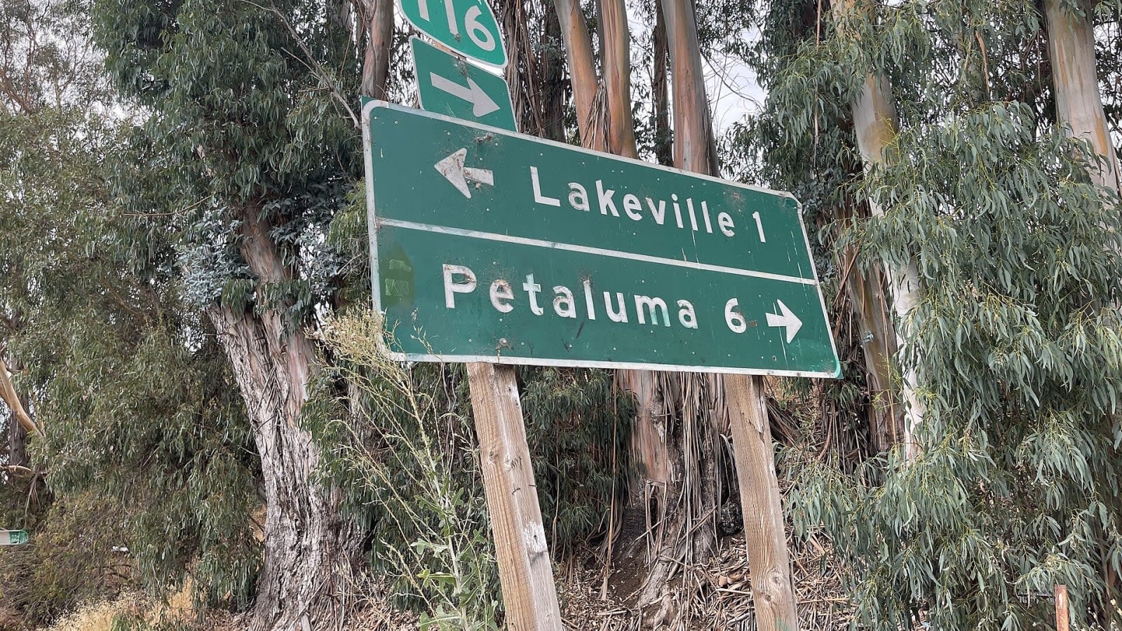 a busy highway intersection in california with police vehicles (file image)