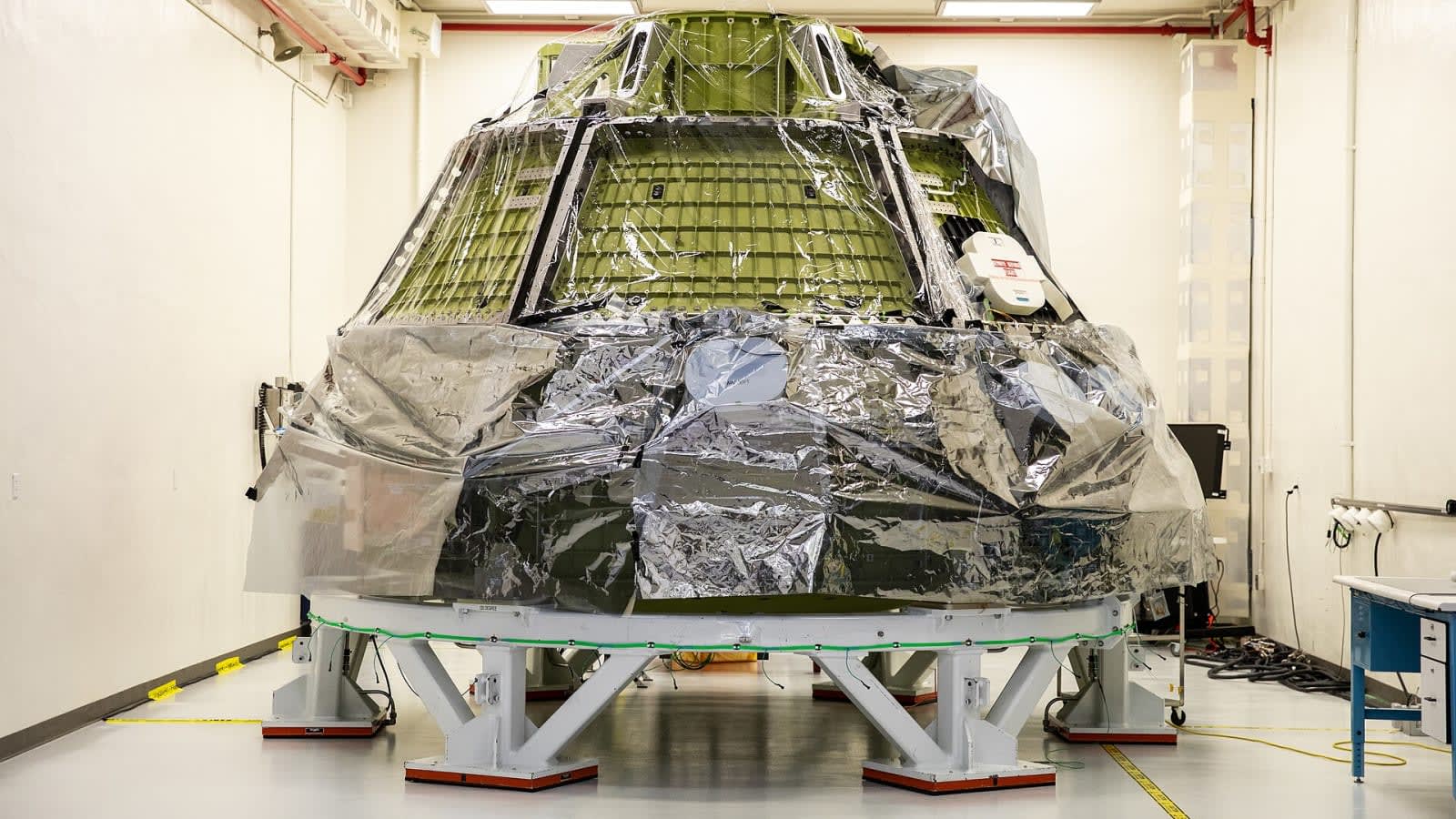 high tech cleanroom assembly line production (file image)