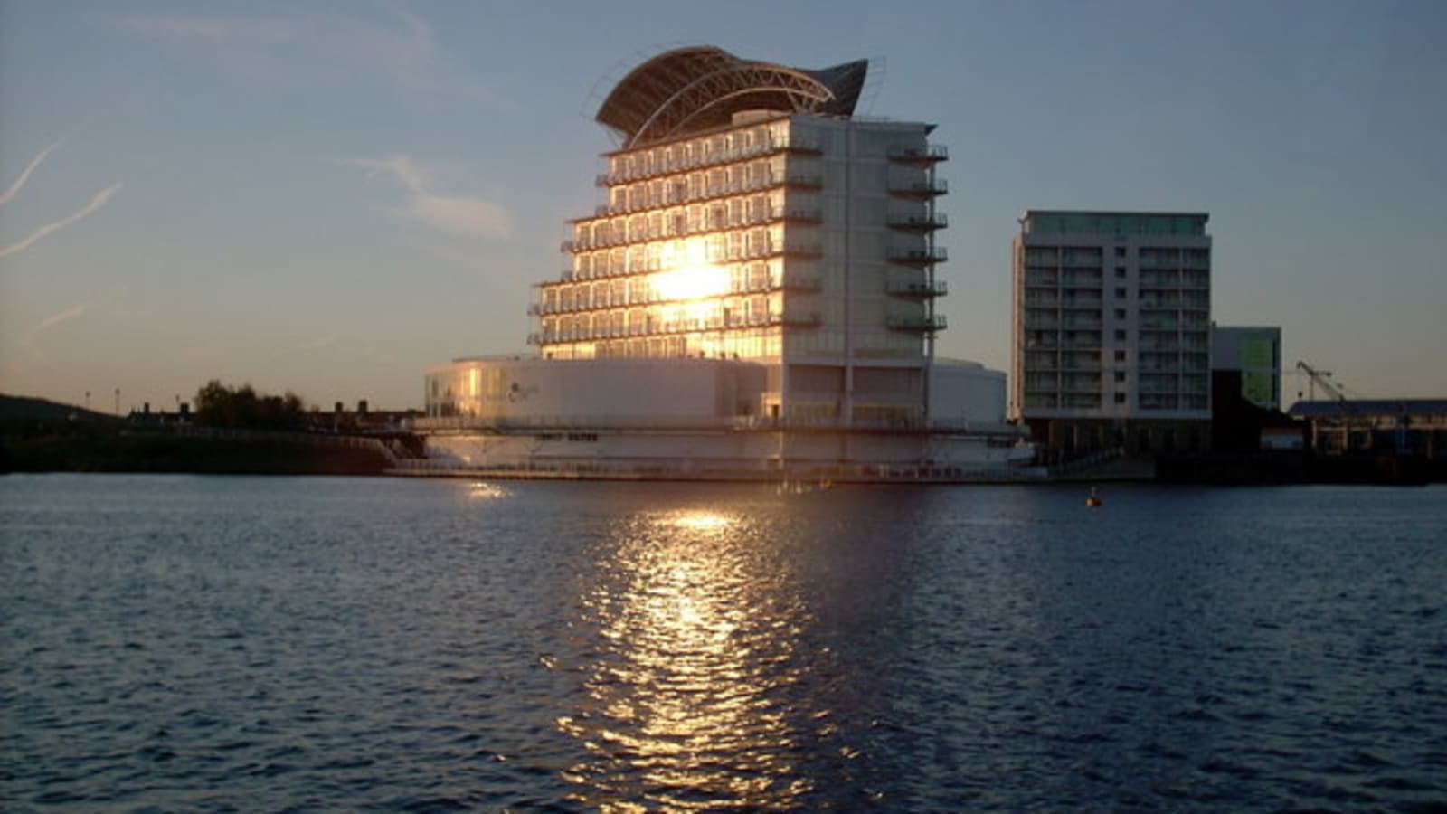 five-star hotel overlooking cardiff bay (file image)