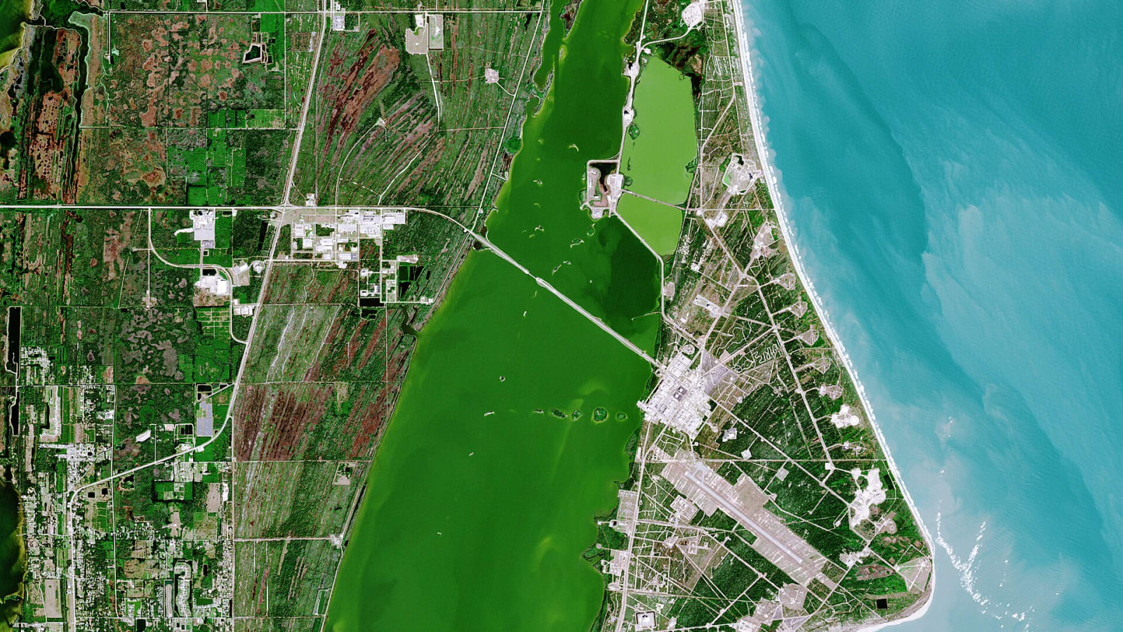 launch pad with rockets and satellites (file image)