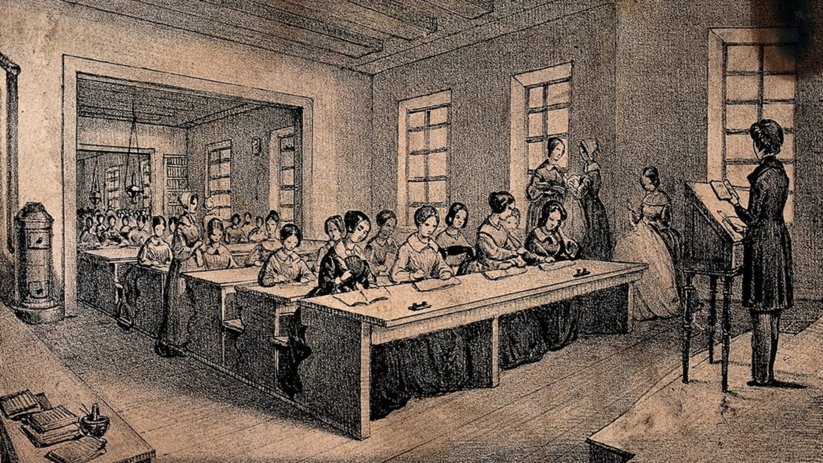 young primary school children sitting in classroom assembly (file image)