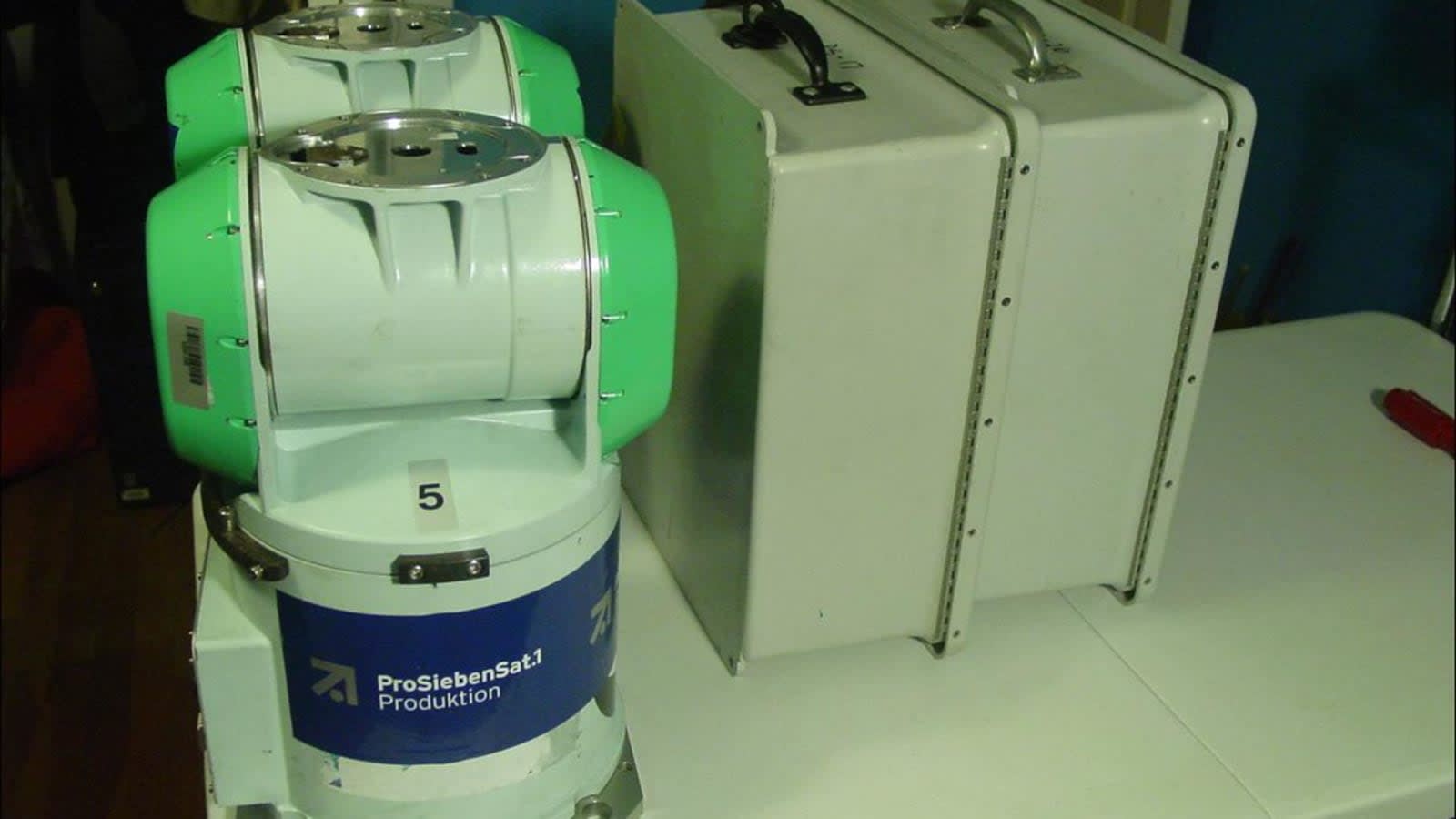 industrial robot navigating a factory floor (file image)