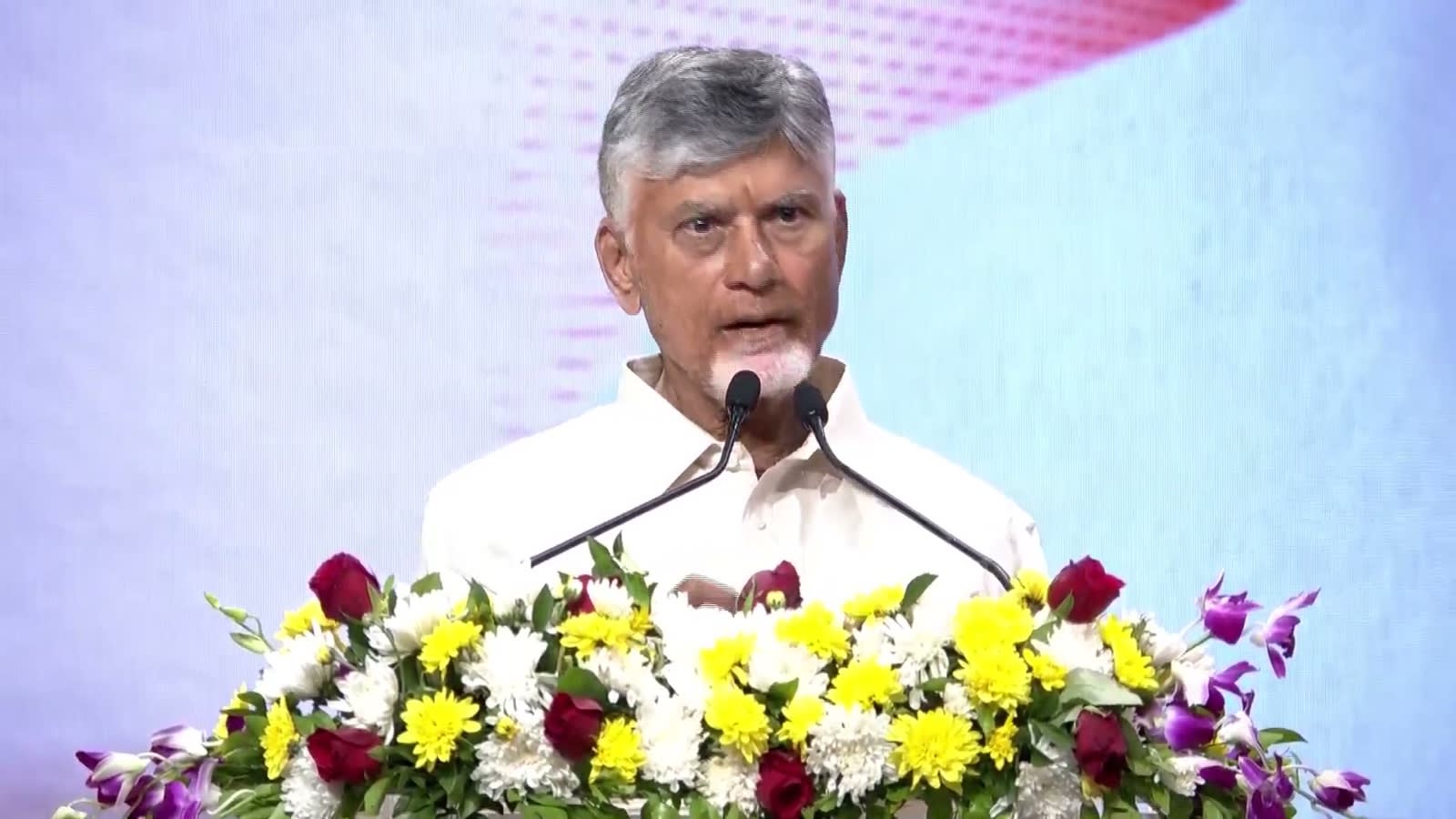 Chief Minister N Chandrababu Naidu speaks about Rayalaseema at the PanIIT Andhra Pradesh Summit 2026