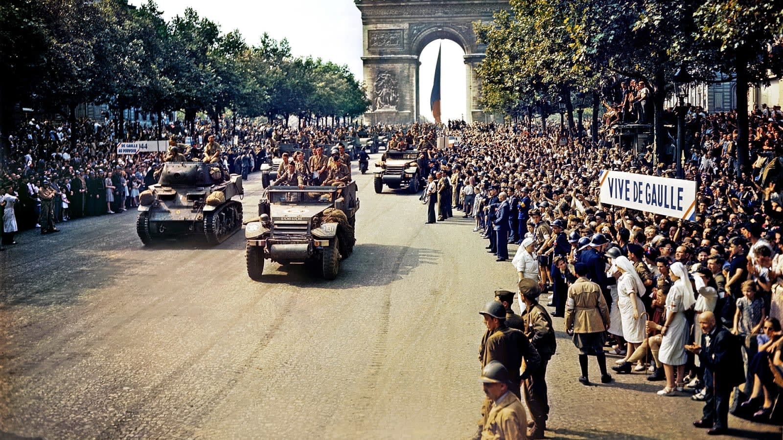 riot police line in front of french high school (file image)