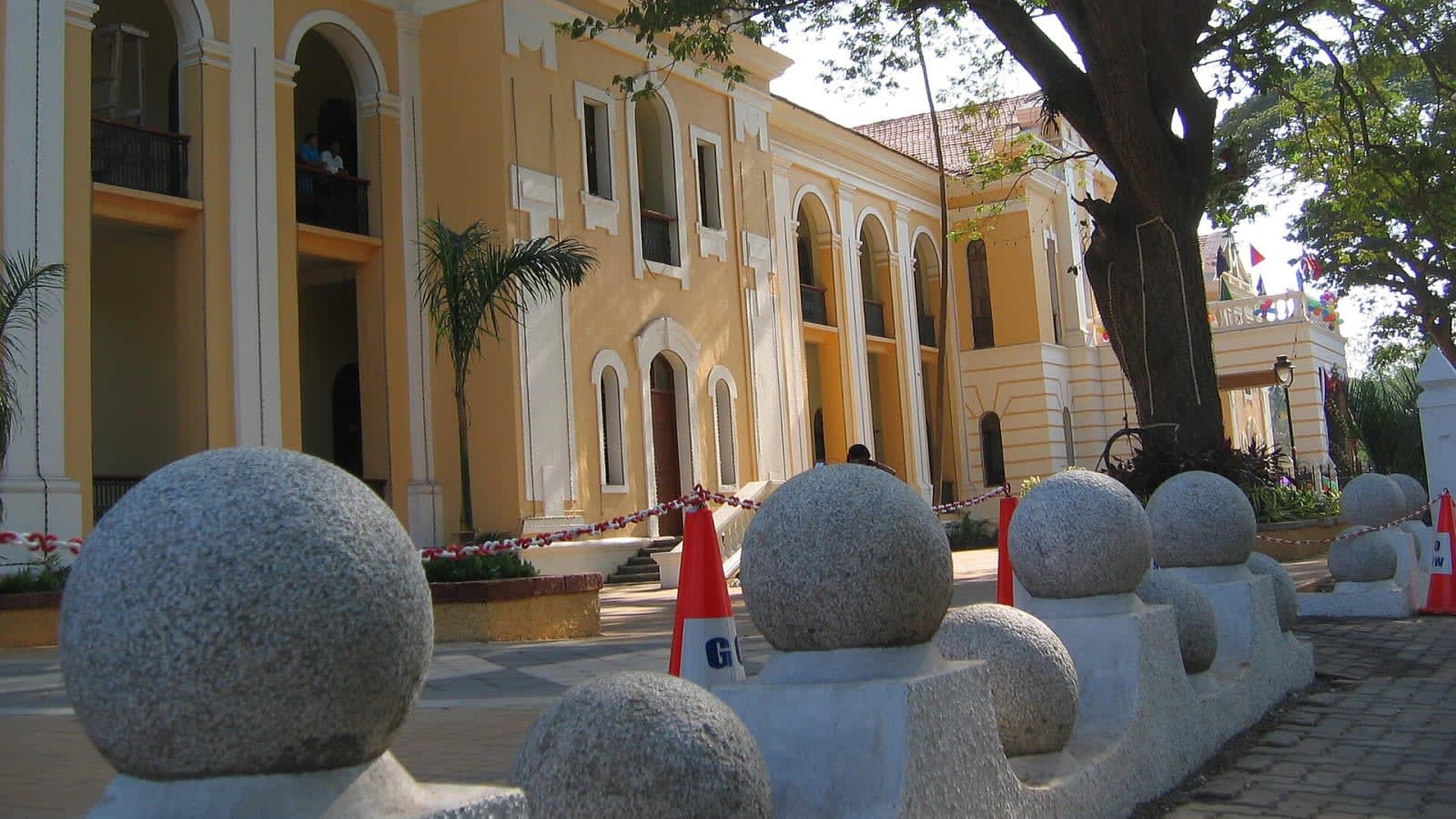 a hospital building exterior in goa during the daytime (file image)