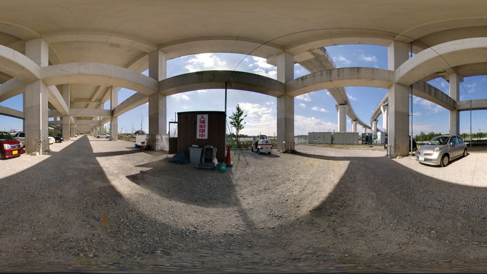 elevated metro line tracks under a clear sky (file image)