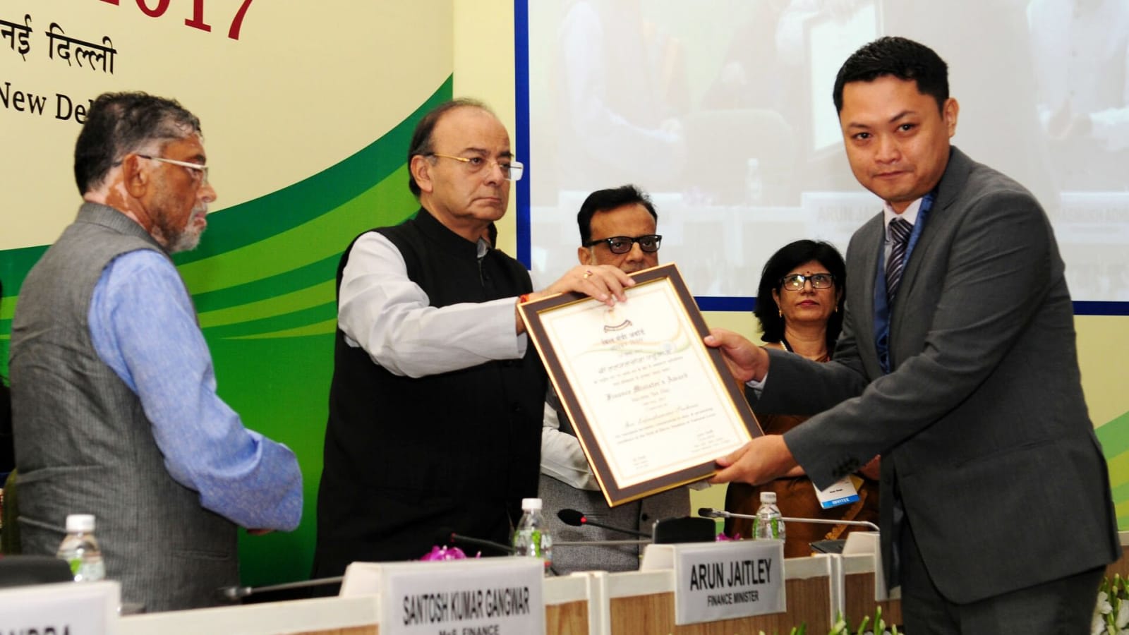 Income Tax Department officials receive commendations, 2017