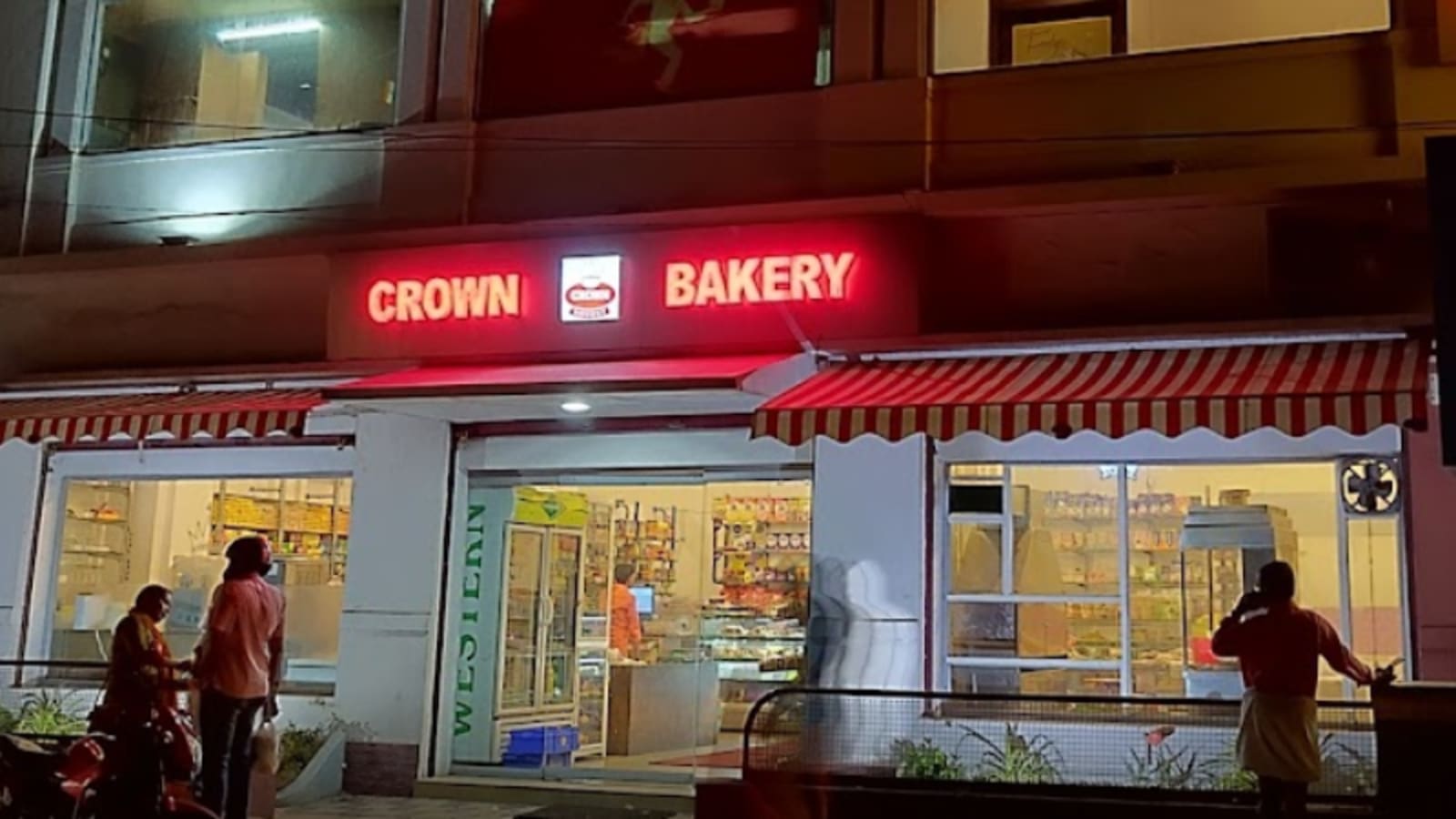 Crown Bakery in Kollam, Kerala, where off-the-shelf wine sales were halted.