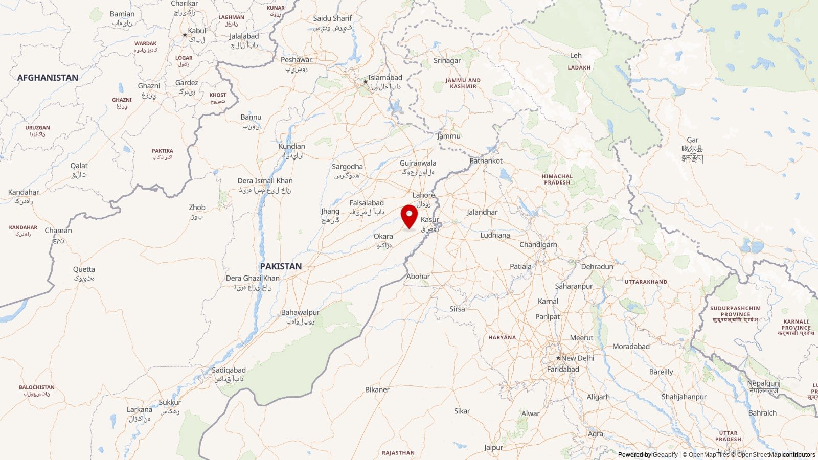 Map: Punjab