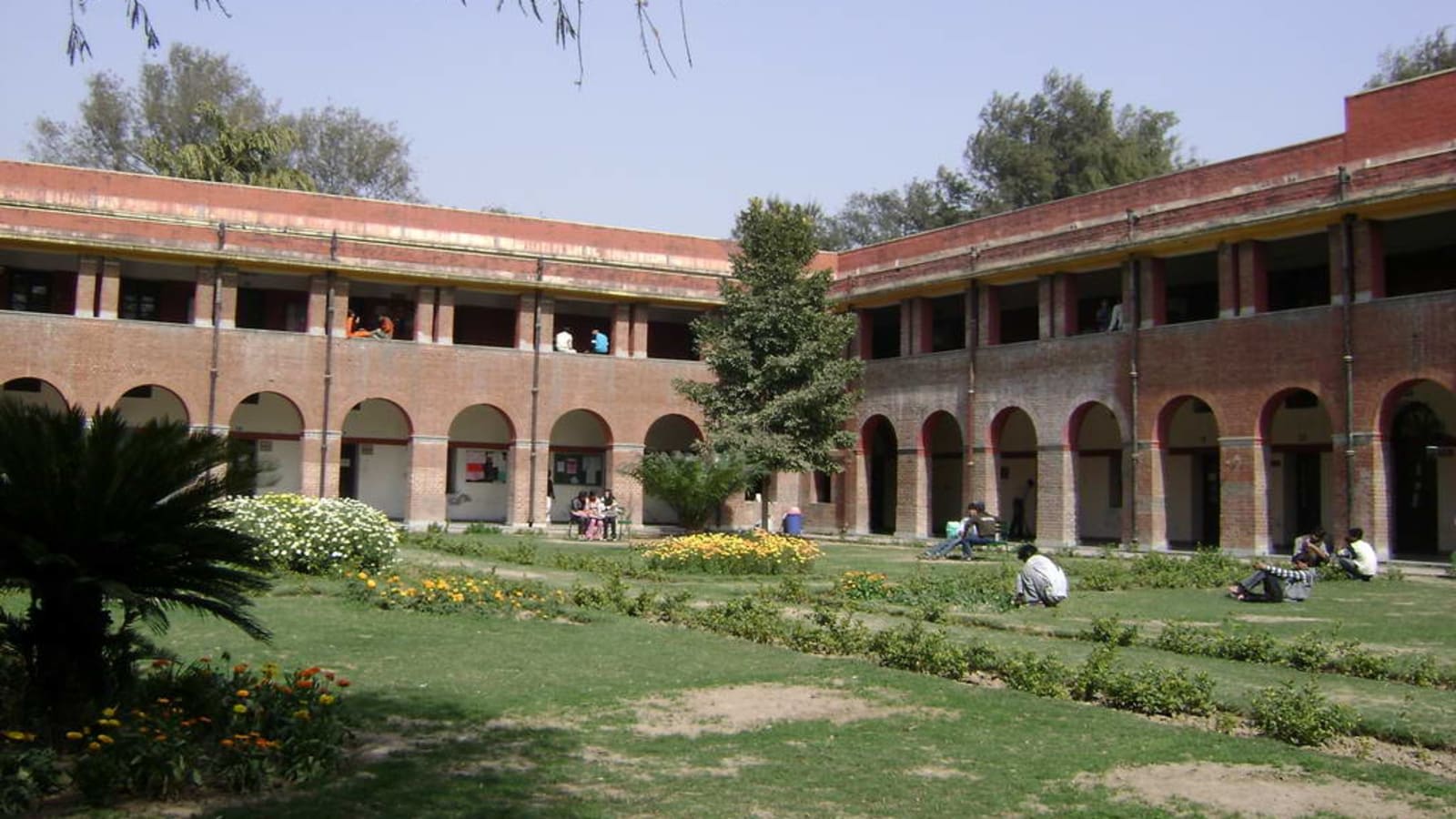 JNU Arts Faculty building, where student protests unfolded.