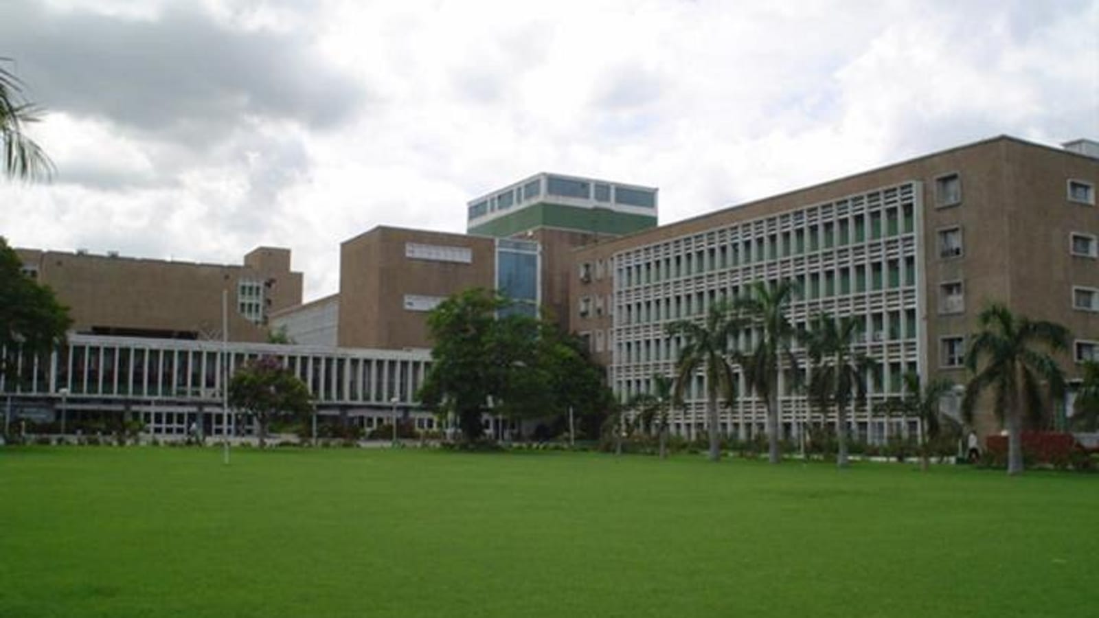 AIIMS New Delhi campus during inauguration of Indo-French AI Health Centre.