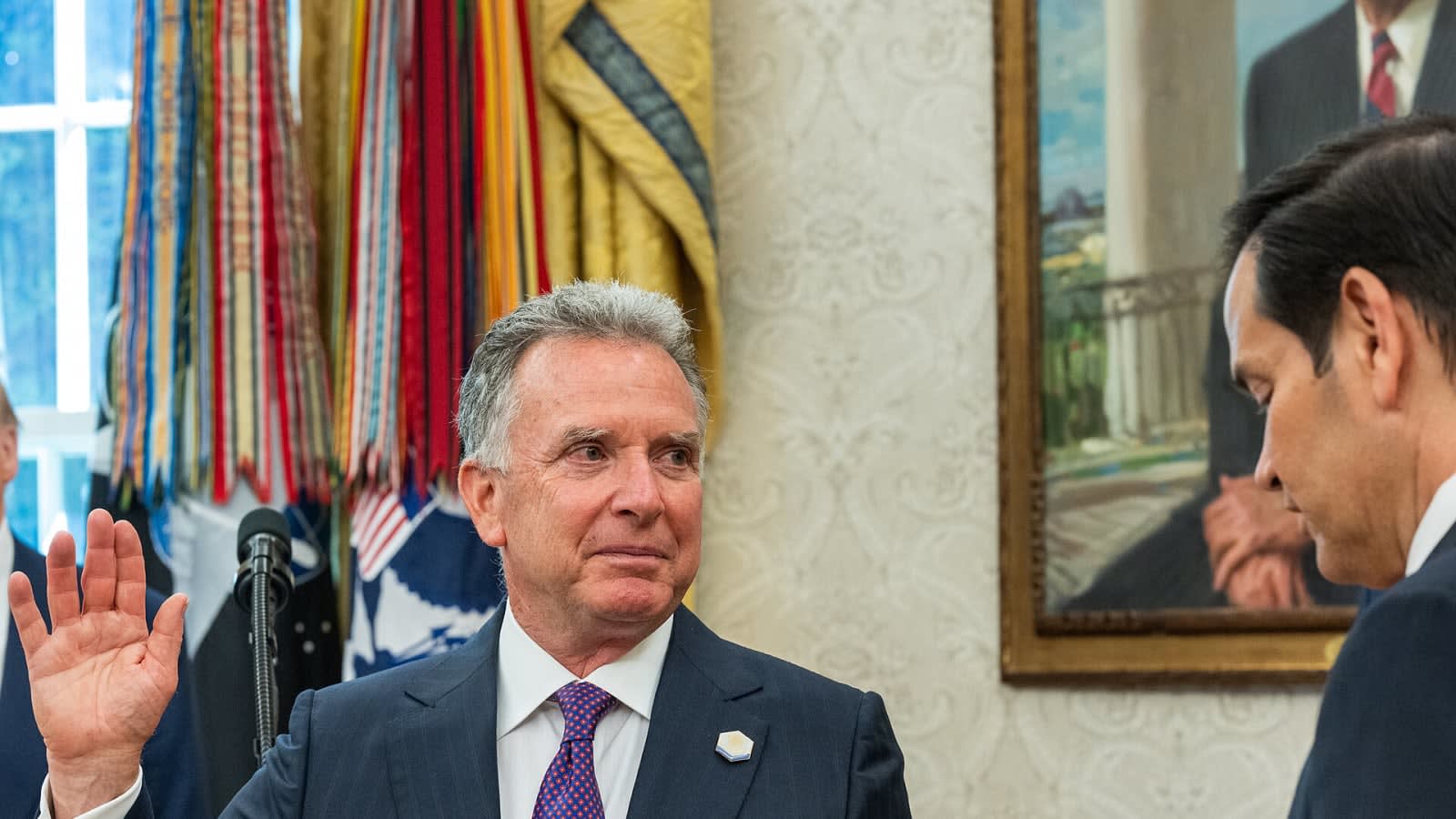 Steve Witkoff sworn in as U.S. Special Envoy in 2025.