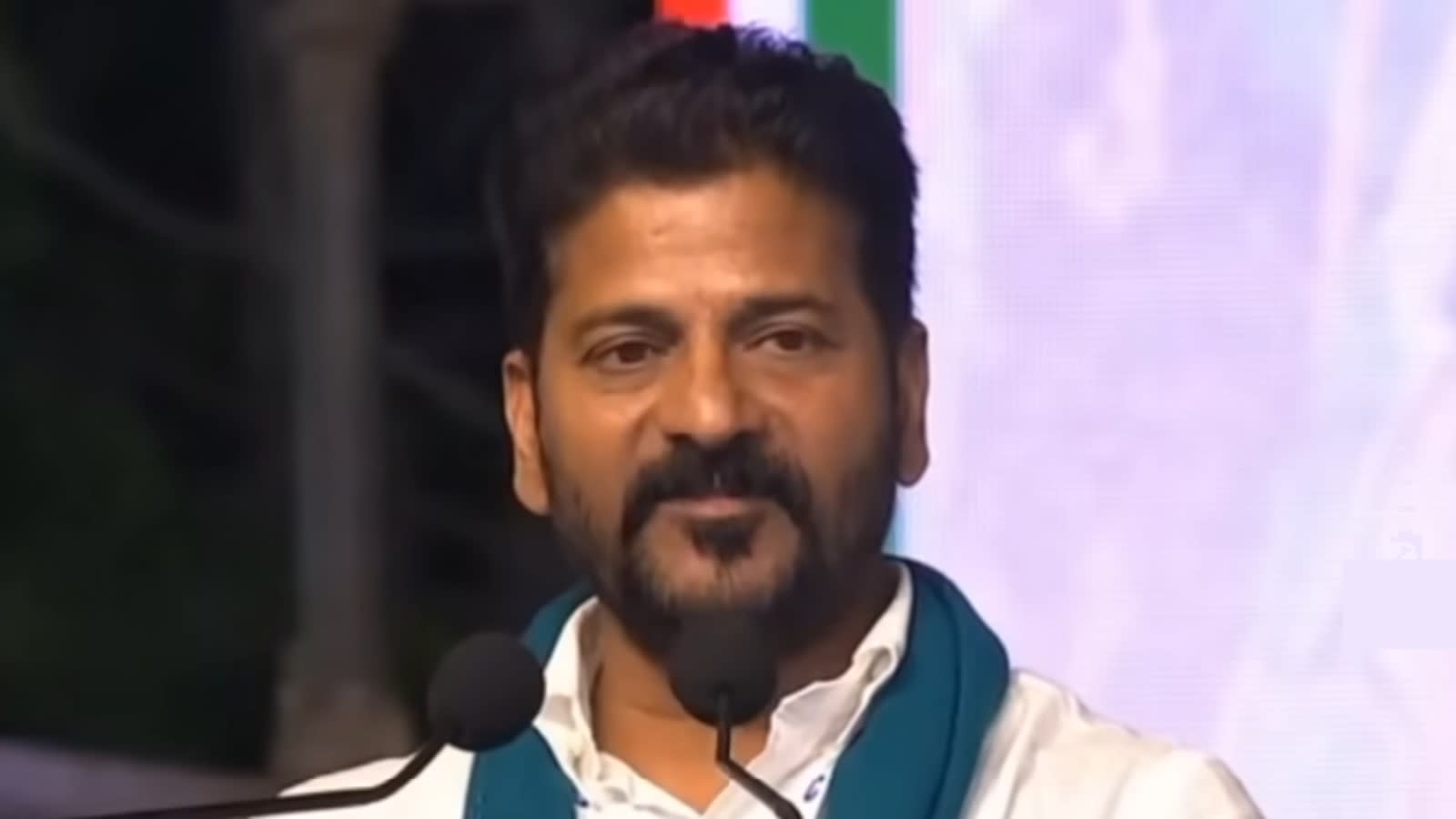 Telangana CM Revanth Reddy announces drought relief job scheme.