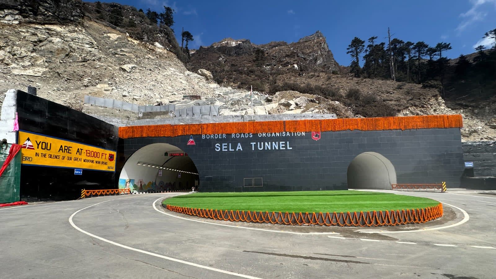 File image of the Sela Tunnel in Arunachal Pradesh.