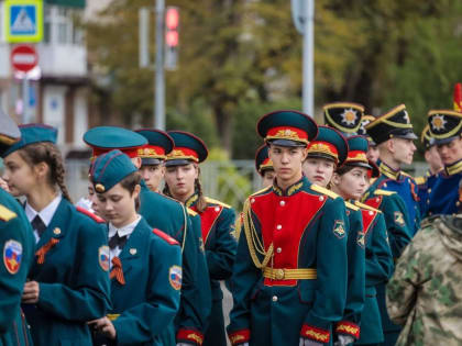 В Невинномысске состоялось торжественное открытие военно-спортивной игры «Орленок»