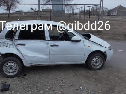 Подросток с разрешения отца сел за руль и попал в ДТП на Ставрополье