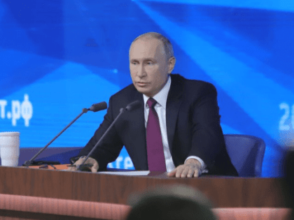 Большая пресс-конференция Владимира Путина. Трансляция Первого канала