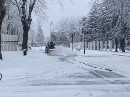 Сильный снег ожидается 8 февраля на Ставрополье
