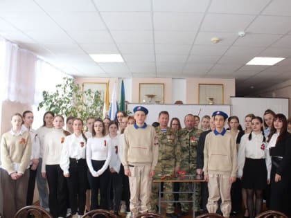 В Невинномысске открыли «Парта Героя» в честь Павлютенкова Николая