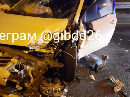 В Кочубеевском округе в аварии сильно пострадал непристегнутый подросток