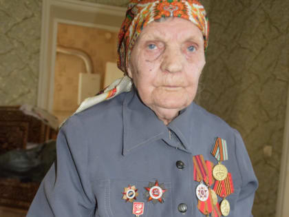 11 сентября исполнилось 95 лет участнице Великой Отечественной войны Марии Васильевне Тарасовой