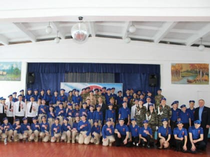 Шестьдесят семь юнармейцев Апанасенковского округа приняли клятву на верность Отечеству