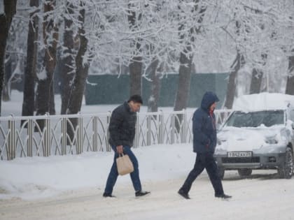 Рассол на дороге и пробки в 9 баллов: снегопады и метель вновь испытывают ставропольцев на прочность