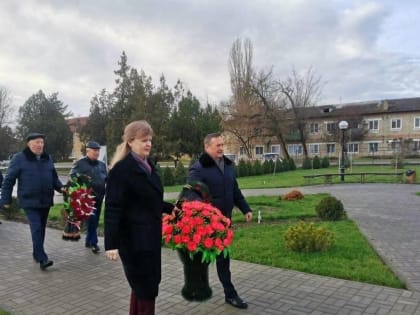 В станице Курской почтили память освободителей района от немецко-фашистских захватчиков