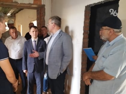 В Казинке завершается строительство новой амбулатории