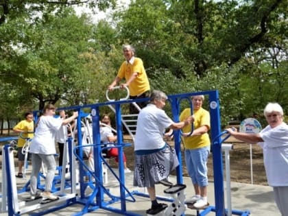 В Буденновске открылась спортплощадка для людей с ограниченными возможностями здоровья