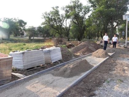 В селе Алексеевском реализуется проект в рамках программы поддержки местных инициатив