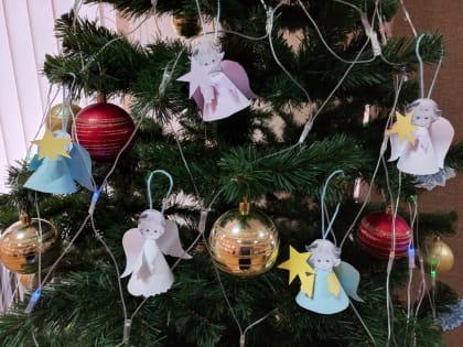 Мастер-класс по изготовлению символа Рождества из бумаги «Тайна Рождественского ангела».