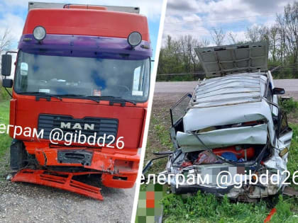 В ДТП с грузовиком под Минводами погибли две пожилые женщины