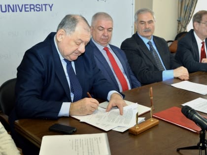 Пятигорский государственный университет подписал меморандум о сотрудничестве с Дэчжоуским  университетом (КНР)