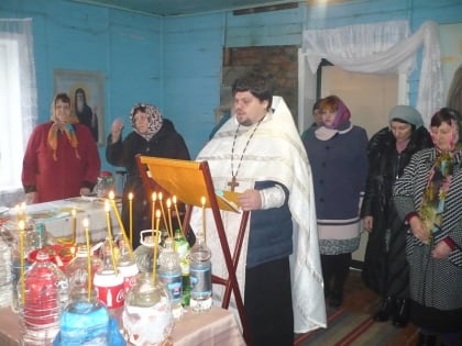 Освящение воды на праздник Богоявления совершили в селах Туркменского района