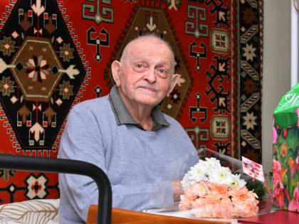 99-й день рождения отмечает Ветеран Великой Отечественной войны Штейнберг Владимир Адольфович