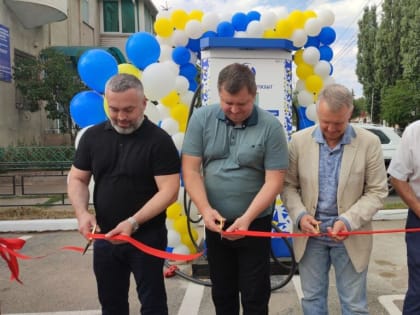 В Пятигорске заработала первая в городе электрозаправка