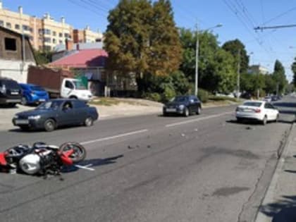 В Ставрополе мотоциклистка сбила насмерть пожилого пешехода