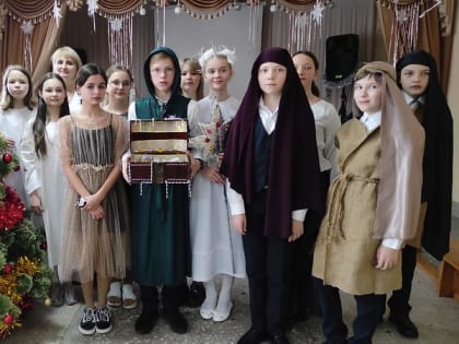 Рождественский утренник прошел в Православной гимназии города Невинномысска