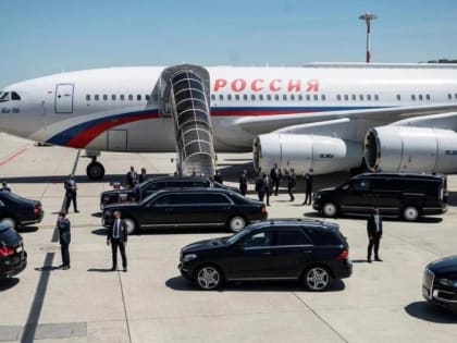 Президентский борт приземлился в Минеральных Водах